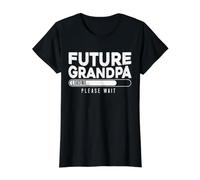 Future Grandpa Loading Baby Announcement révélation du Sexe du bébé T-Shirt Graphique avec Valeur