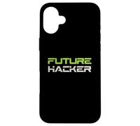 Future Hacker AI Quantum Computing Coque pour iPhone 16 Plus