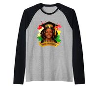 Future HBCU Graduate - Mois de l'histoire des Noirs Racines africaines Manche Raglan