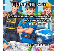 Future Heroes: A Career Exploration Coloring Book Featuring Police Officers, Nurses, and Engineers