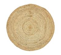 Future Home Tapis déco Rond en Jute 120x120cm