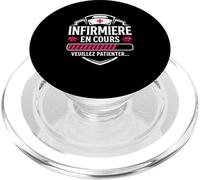 Future Infirmière Fille Étudiante Infirmière en Cours PopSockets PopGrip pour MagSafe