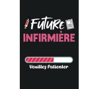 Future Infirmière Veuillez Patienter: Carnet de notes pour les étudiantes infirmières, cadeau idéal pour une future infirmière, carnet de notes ligné 6 x 9.