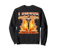 Future Lawyer Advocate Attorney Flames Style années 90 Sweatshirt