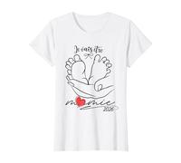 Future Mamie 2026 Annonce Grossesse Bientôt Grand Mère T-Shirt, Femme, Blanc, XL