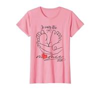 Future Mamie 2026 Annonce Grossesse Bientôt Grand Mère T-Shirt, Femme, Rose, XL