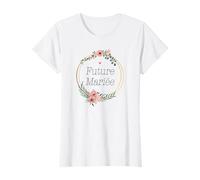 Future Mariée - Couronne Florale Élégante EVJF Mariage T-Shirt