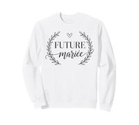 Future Mariée en Cours de Chargement Humour EVJF Mariage Sweatshirt