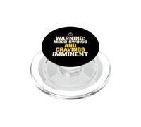Future Mère Avertissement Humeur Balances Envie Grossesse PopSockets PopGrip pour MagSafe