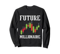 Future Millionaire - Day Trader Day Trading en Bourse Sweatshirt