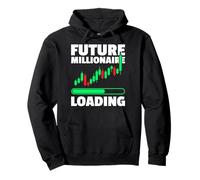 Future Millionaire Loading Trader Stocks Marché boursier Sweat à Capuche