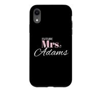 Future Mrs Adams Mariée Fiançailles Romantique Coque pour iPhone XR