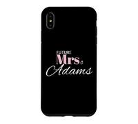 Future Mrs Adams Mariée Fiançailles Romantique Coque pour iPhone XS Max