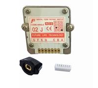 Future NDS Series Interrupteur rotatif à code numérique avec boutons (02-complement sortie binaire avec sortie INH, type J : 15° (360°/24))