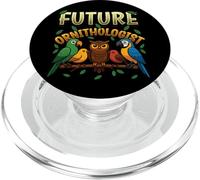 Future Ornithologue Étudiant Oiseaux Observation des Oiseaux PopSockets PopGrip pour MagSafe