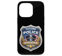 Future Police Officer Academy pour garçons et Enfants Policier Flic Coque pour iPhone 13 Pro