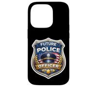 Future Police Officer Academy pour garçons et Enfants Policier Flic Coque pour iPhone 14 Pro