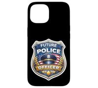 Future Police Officer Academy pour garçons et Enfants Policier Flic Coque pour iPhone 15