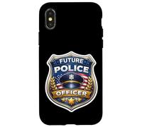 Future Police Officer Academy pour garçons et Enfants Policier Flic Coque pour iPhone X/XS