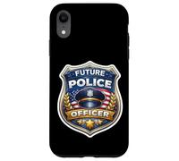 Future Police Officer Academy pour garçons et Enfants Policier Flic Coque pour iPhone XR