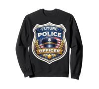 Future Police Officer Academy pour garçons et Enfants Policier Flic Sweatshirt