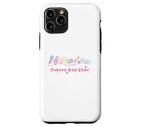 Future Pop Star Cute Singer Kid Artist Note de Musique Coque pour iPhone 11 Pro