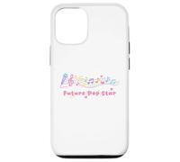 Future Pop Star Cute Singer Kid Artist Note de Musique Coque pour iPhone 12/12 Pro