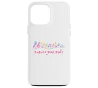 Future Pop Star Cute Singer Kid Artist Note de Musique Coque pour iPhone 13 Pro Max