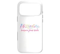 Future Pop Star Cute Singer Kid Artist Note de Musique Coque pour iPhone 17 Pro Max