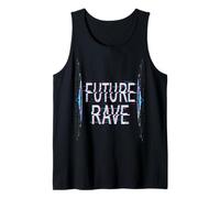 Future Rave Futuristic Vaporwave Rave Techno House Party Débardeur