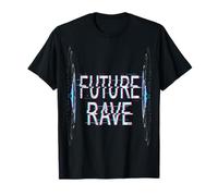 Future Rave Futuristic Vaporwave Rave Techno House Party T-Shirt