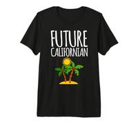 Future relocalisation californienne T-Shirt Haut de Gamme