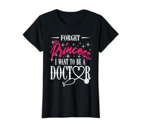 Future résidence médicale Oubliez la Princesse, Je Veux être médecin T-Shirt Graphique avec Valeur