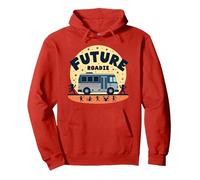 Future Roadie My First Concert Kids Music Tour Bus Adventure Sweat à Capuche, Unisexe pour Adultes, Rouge, M