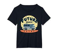 Future Roadie My First Concert Kids Music Tour Bus Adventure T-Shirt, Femme Grandes Tailles, Noir, 5X