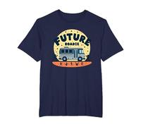 Future Roadie My First Concert Kids Music Tour Bus Adventure T-Shirt, Homme Grandes Tailles, Bleu Marine, 5X Tall