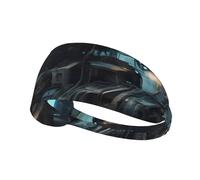 Future Robot Bandeau de Sport Élastique Imprimé Bandeau Sport Bandeau Convient pour Course Fitness Tennis Yoga