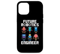Future Robotics Engineer Funny Robot Engineering Kids Coque pour iPhone 12/12 Pro