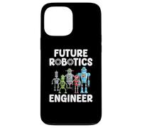 Future Robotics Engineer Funny Robot Engineering Kids Coque pour iPhone 13 Pro Max