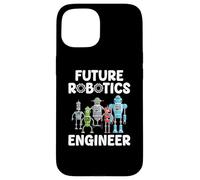 Future Robotics Engineer Funny Robot Engineering Kids Coque pour iPhone 15