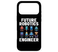 Future Robotics Engineer Funny Robot Engineering Kids Coque pour iPhone 17 Pro Max