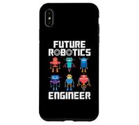 Future Robotics Engineer Funny Robot Engineering Kids Coque pour iPhone XS Max