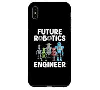 Future Robotics Engineer Funny Robot Engineering Kids Coque pour iPhone XS Max