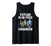 Future Robotics Engineer Funny Robot Engineering Kids Débardeur