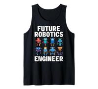 Future Robotics Engineer Funny Robot Engineering Kids Débardeur