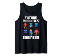 Future Robotics Engineer Funny Robot Engineering Kids Débardeur