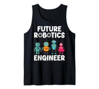 Future Robotics Engineer Funny Robot Engineering Kids Débardeur