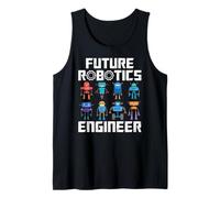 Future Robotics Engineer Funny Robot Engineering Kids Débardeur