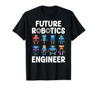 Future Robotics Engineer Funny Robot Engineering Kids T-Shirt