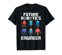 Future Robotics Engineer Funny Robot Engineering Kids T-Shirt